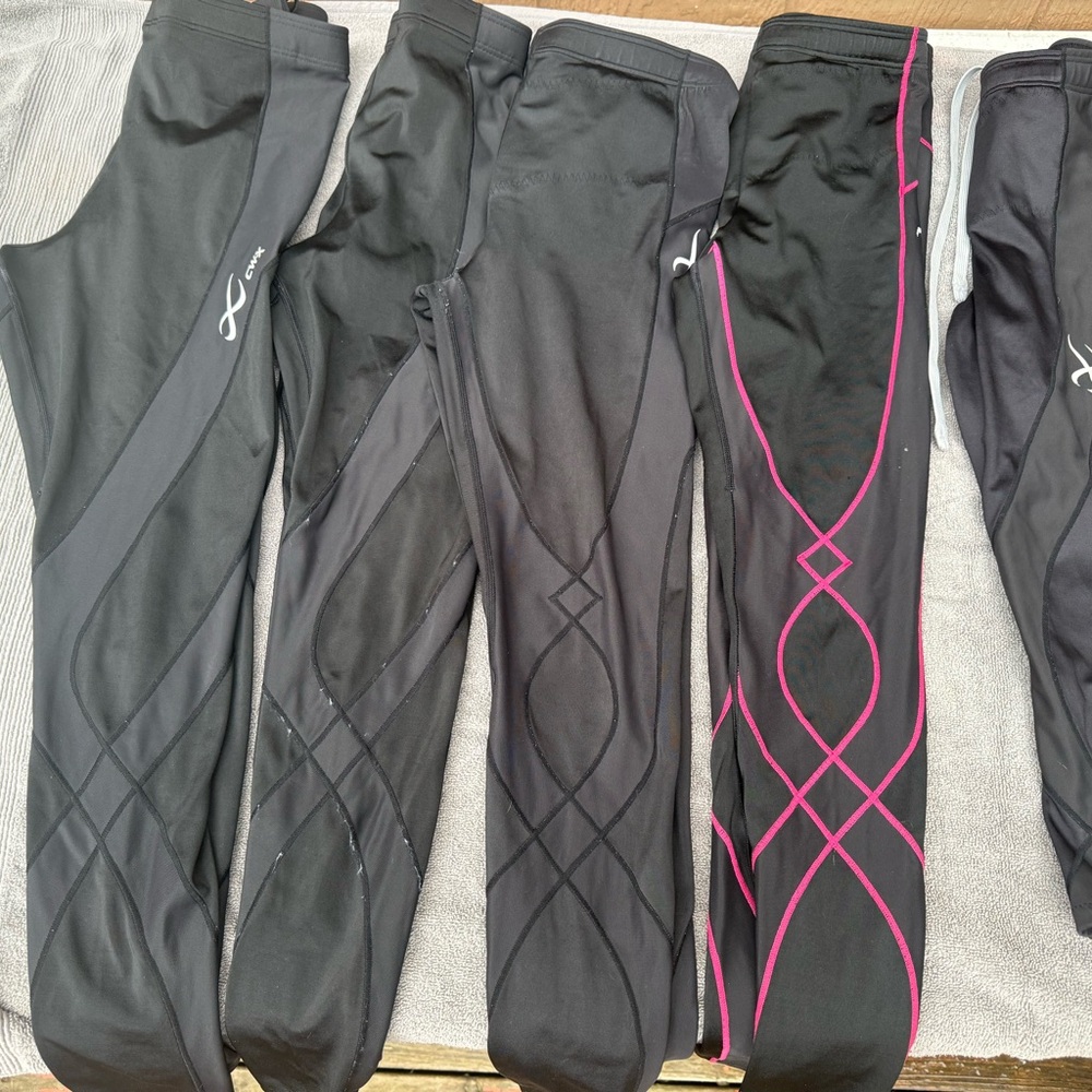 CW-X Women's Black Leggings size M and capris are size S